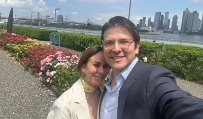 María Claudia Tarazona y Miguel Uribe Turbay.