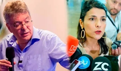 Mauricio Cárdenas y Irene Vélez 