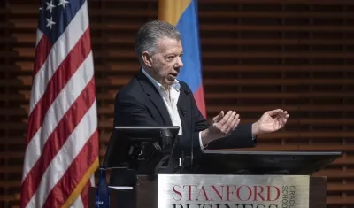 Juan Manuel Santos, exPresidente de Colombia.