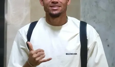 Luis Díaz llegó a la concentración de la Selección Colombia en Barranquilla.