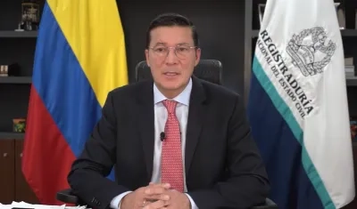 Hernán Penagos, Registrador Nacional.