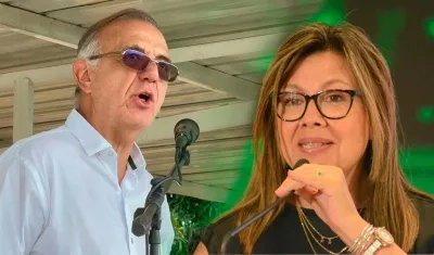 Iván Velásquez y Luz Adriana Camargo.