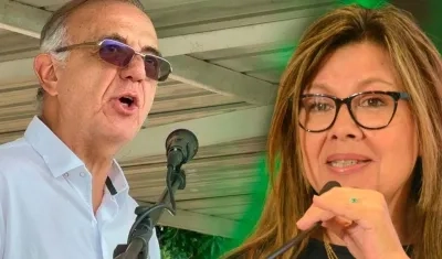 Iván Velásquez y Luz Adriana Camargo.