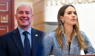 Juan Camilo Londoño y María Fernanda Carrascal.