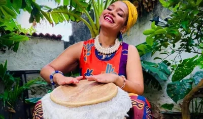 La cantautora, folclorista e investigadora Carmen Sanjuán Meléndez.