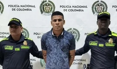 Larry Ángel Jiménez Furnieles, el capturado.