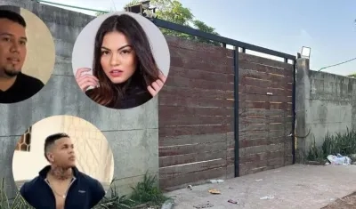 Las tres víctimas de la masacre en una finca de Puerto Colombia el pasado 2 de junio. 