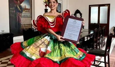 Laury Nicoll Ayala representará al Atlántico en el Reinado Nacional del Bambuco 2025.