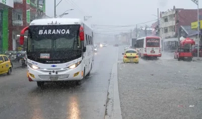Ideam pronostica lluvias para este fin de semana en Atlántico. 