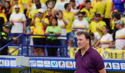 Néstor Lorenzo, entrenador de Colombia.