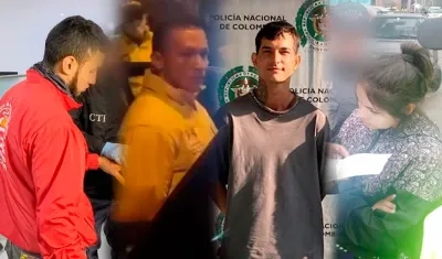 Los cuatro condenados por el crimen del director de la cárcel La Modelo. 