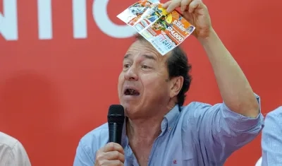 Mario Yepes, presidente de Sorteo Extraordinario.