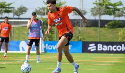 Luis Díaz, delantero de la Selección Colombia.