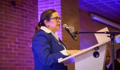 La Fiscal Luz Adriana Camargo.