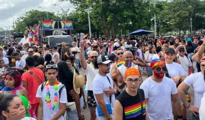 Marcha del orgullo gay.