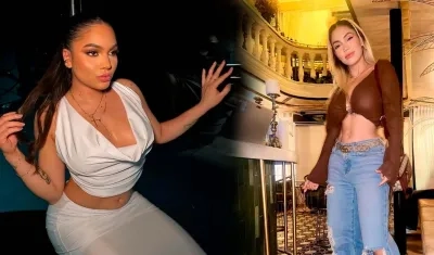 Maciel Gómez y su hermana Aleja.