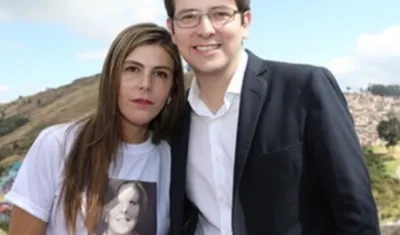 María Carolina Hoyos y Miguel Uribe.