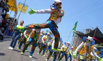 Las Marimondas de Barrio Abajo estarán con todas sus 'piruetas' en Montería. 