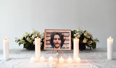 Homenaje a Mario Paciolla por parte de la Misión de Verificación de la ONU en Colombia. 