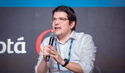 El precandidato Miguel Uribe Turbay.