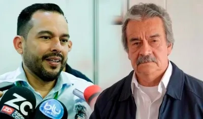 Ministro de Minas y Energía Edwin Palma y Superservicios Yanod Márquez Aldana.