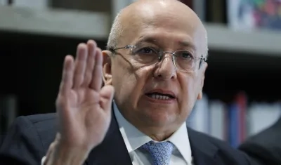 El exfiscal Eduardo Montealegre.