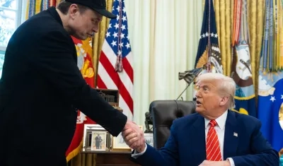 Elon Musk y Donald Trump.