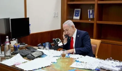 El primer ministro israelí, Benjamín Netanyahu.