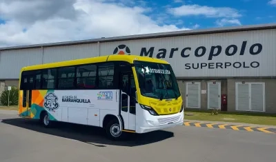 Los nuevos buses que llegarán a la ciudad cuentan con tecnología Euro 6.