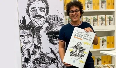 Orlando Oliveros estuvo en la Feria Internacional de Libro de Bogotá presentando su obra. 