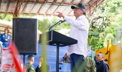 El Presidente de la República, Gustavo Petro.