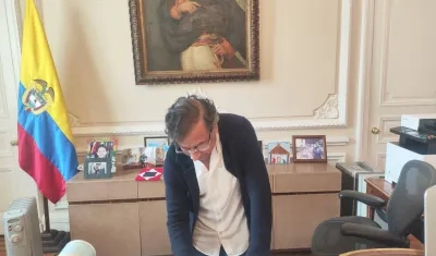 El Presidente de la República, Gustavo Petro.