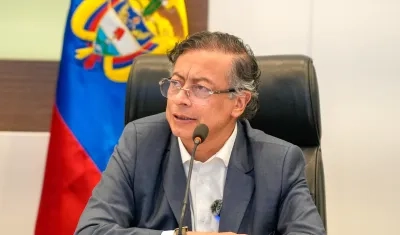 El Presidente Gustavo Petro.