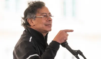 El Presidente de la República, Gustavo Petro.