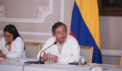 El Presidente de la República, Gustavo Petro.