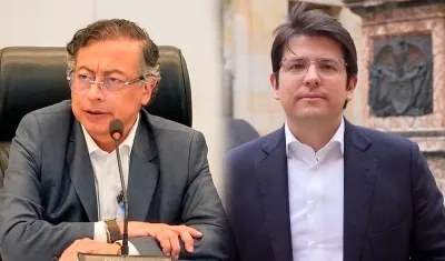 Gustavo Petro y Miguel Uribe Turbay.