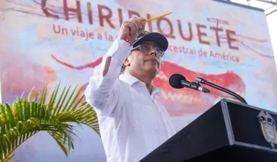 Gustavo Petro, presidente de la República. 