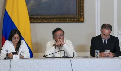 El Presidente Gustavo Petro.