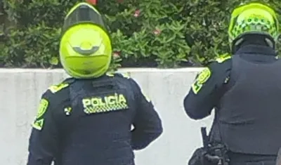 Policía hizo presencia en el lugar. 