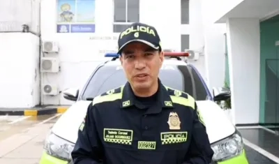 Teniente Coronel Julián Rodríguez, Comandante Operativo Policía Metropolitana.