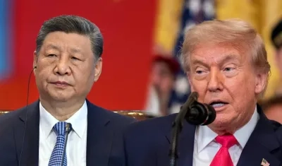 Los presidentes de China y EE.UU., Xi Jinping y Donald Trump.