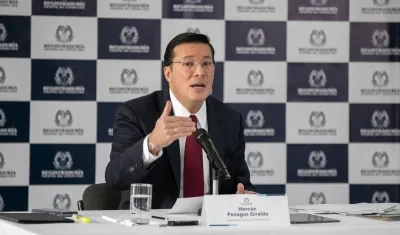 Registrador Nacional Hernán Penagos.