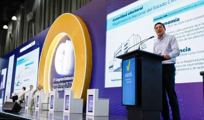  El Registrador Nacional del Estado Civil, Hernán Penagos. 