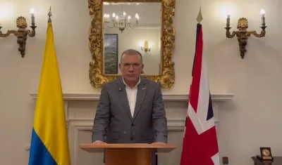 El exembajador de Colombia en el Reino Unido, Roy Barreras. 