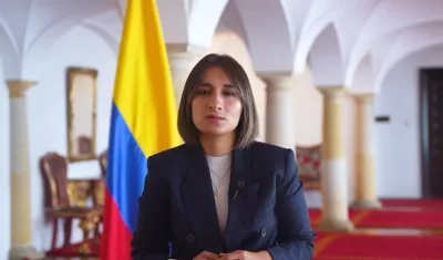 Canciller Laura Sarabia.