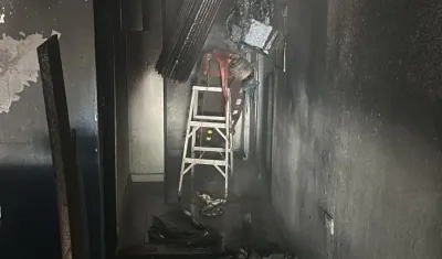 Sede quemada en Maicao.