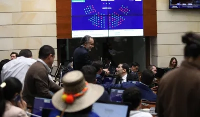 El Ministro del Interior, Armando Benedetti.