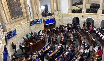 Plenaria del Senado.