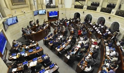 Plenaria del Senado.