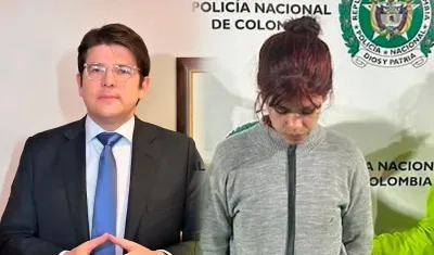 Miguel Uribe Turbay y Katherine Andrea Martínez, alias ‘Gabriela’. 